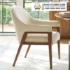 Jual Kursi Makan Minimalis Skandinavia Solid
