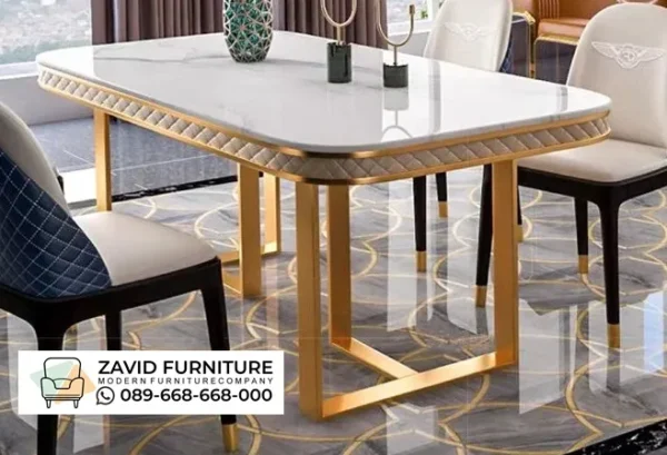 Jual Meja Makan Kaki Stainless Anti Karat