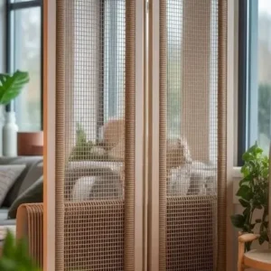 Jual Sketsel Kayu Kombinasi Rotan Minimalis