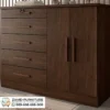 Kabinet Credenza Kayu Modern Laci Serbaguna