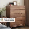 Kabinet Lemari Laci Kayu Jati Japandi
