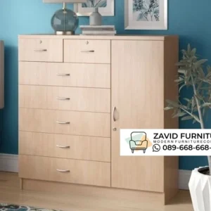 Kabinet Lemari Kayu Organizer Multifungsi