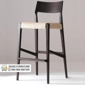 Kursi Bar Kayu Minimalis Seri Black Ash Kursi Bar Kayu Minimalis Seri Black Ash