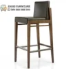 Kursi Bar Urban Cokelat Footrest Logam Kursi Bar Urban Cokelat Footrest Logam