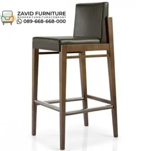 Kursi Bar Urban Cokelat Footrest Logam Kursi Bar Urban Cokelat Footrest Logam