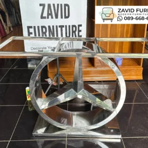 Meja Konsul Stainless Desain Mercy Mewah