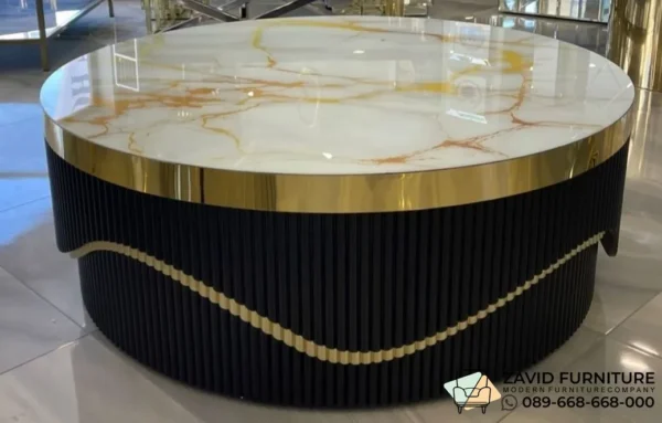 Meja Marmer Bulat Bekas Meja Marmer Bulat Bekas