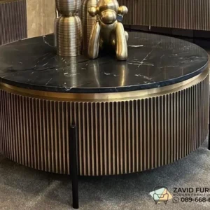 Meja Marmer Bulat Besar Super High Quality