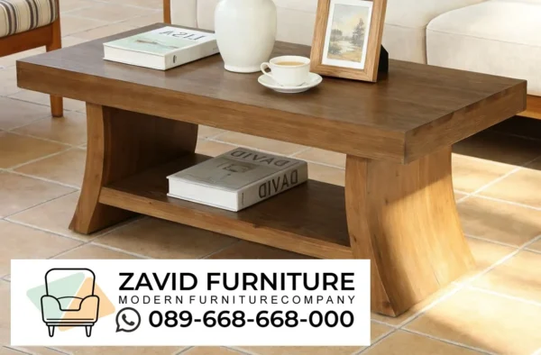 Meja Tamu Kayu Jati Desain Modern Meja Tamu Kayu Jati Desain Modern