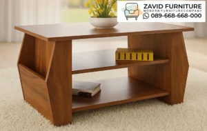 Meja Tamu Kayu Jati Serbaguna