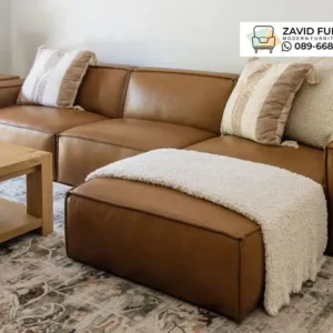 Jual Sofa Bahan Kulit Istimewa