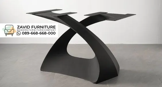 Kaki Meja Besi Futuristik Silang Elegan Kaki Meja Besi Futuristik Silang Elegan