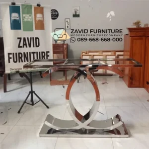 Kaki Meja Konsol Stainless Glossy