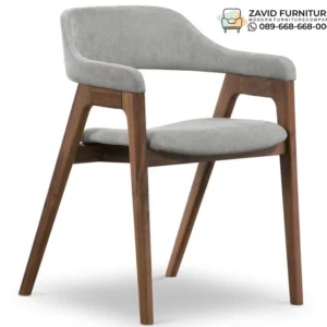 Kursi Cafe Kerangka Kayu Natural