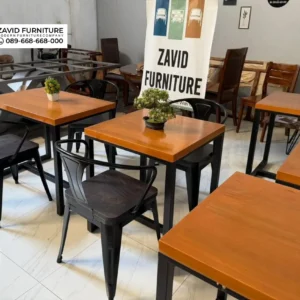 Kursi Cafe kayu Modern