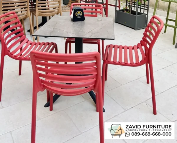 Meja Kursi Cafe Outdoor Besi Custom