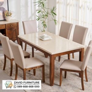 Meja Makan Marmer Minimalis Semarang