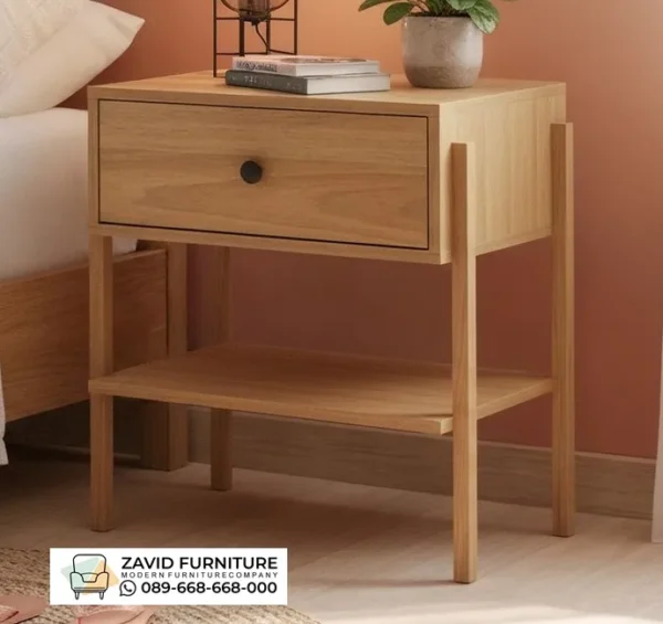 Nakas Kayu minimalis klasik Nakas Kayu minimalis 3 laci