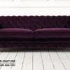 Sofa Tufted Bludru Velvet Mewah