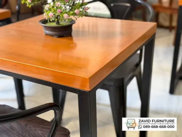 aa Kursi Cafe kayu Modern