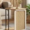 Coffe Table Rotan Minimalis Garut