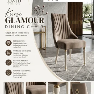 Kursi Glamour Dining Chair
