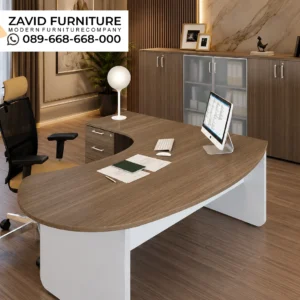Meja Kantor Executive Lengkung (1) Meja Kantor Executive Lengkung