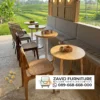 Kursi Cafe Rotan Kayu Jati Kursi Cafe Rotan Kayu Jati