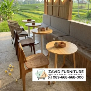 Kursi Cafe Rotan Kayu Jati Kursi Cafe Rotan Kayu Jati
