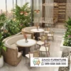 Kursi Restoran Kombinasi Rotan