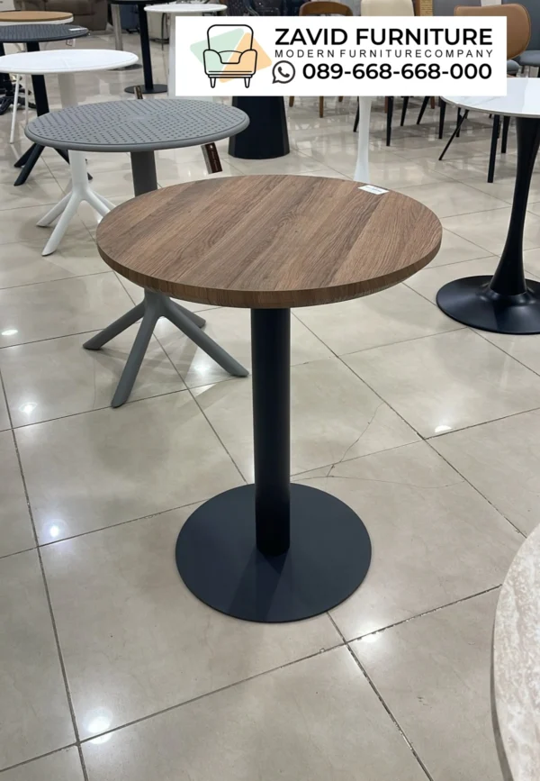 Meja Cafe Bulat Kombinasi Besi Meja Cafe Bulat Kombinasi Besi