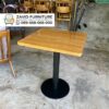 Meja Cafe Kayu Jati Kotak