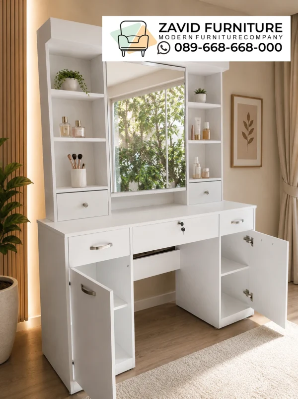 Meja Rias Beauty Station Premium
