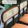 Kursi Cafe Jati Sandaran Rotan 1 Kursi Cafe Jati Sandaran Rotan