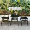 Meja Cafe Kayu Jati 2 Meja Cafe Kayu Jati