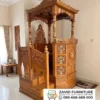 Desain Mimbar Masjid Kubah Lamongan Tingkat Desain Mimbar Masjid Kubah Lamongan Tingkat