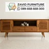 MEJA TV PROBOLINGGO ZAVID FURNITURE Meja TV Minimalis Kayu Jati Probolinggo