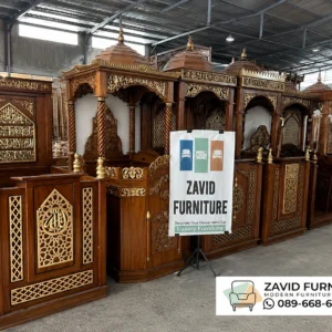 Model Mimbar Masjid Kudus Terbaru