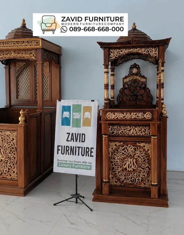 Produsen Mimbar Masjid Padang Siap Kirim Produsen Mimbar Masjid Padang Siap Kirim