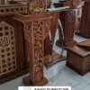 Desain Podium Banjar Kayu Jati Desain Podium Banjar Kayu Jati