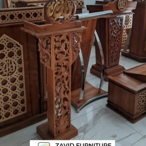Desain Podium Banjar Kayu Jati Desain Podium Banjar Kayu Jati