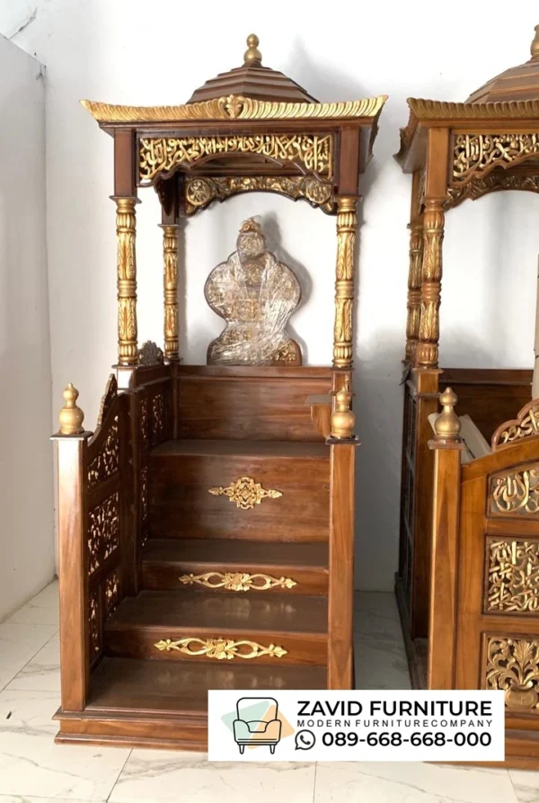 Jual Mimbar Masjid Bangkalan Model Tangga Jual Mimbar Masjid Bangkalan Model Tangga