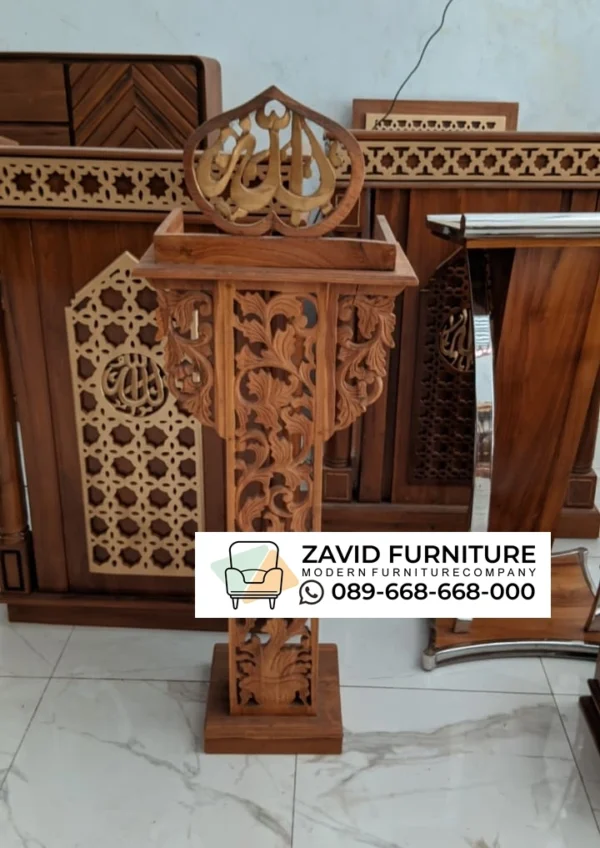 Jual Podium Cimahi Kaligrafi Jual Podium Masjid Cimahi Kaligrafi