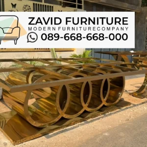 Kaki meja audi stainless gold 3 Kaki Meja Audi Stainless Gold
