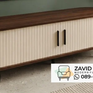 MEJA TV zavidd Ready Meja TV Modern Sukoharjo Kayu Jati & Panel Bergaris