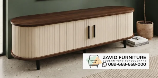 MEJA TV zavidd Ready Meja TV Modern Sukoharjo Kayu Jati & Panel Bergaris