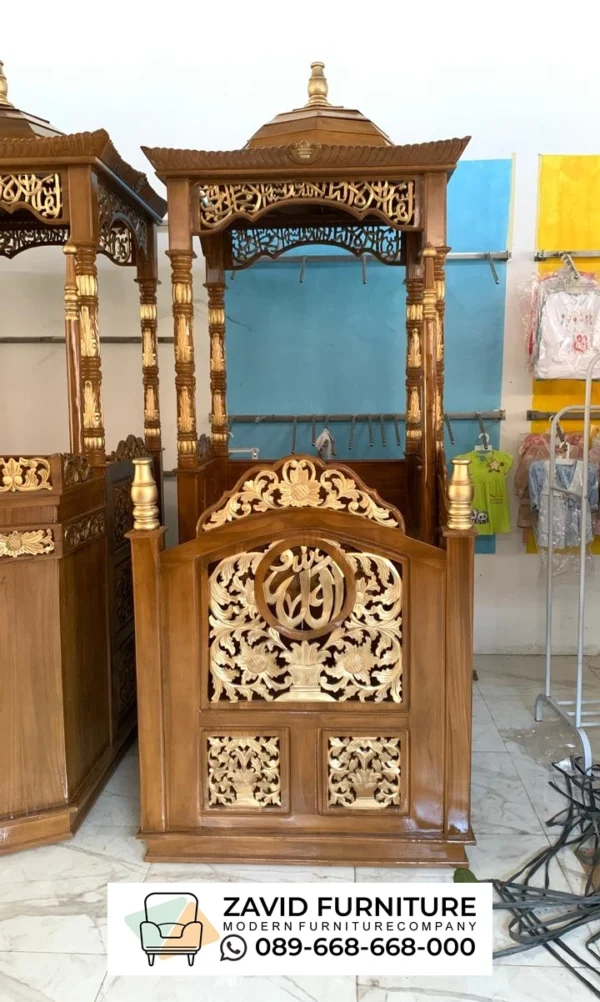 Mimbar Masjid Magetan Siap Di Kirim Mimbar Masjid Magetan Siap Di Kirim