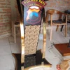 PODIUM ZAVID 22 Podium Surabaya Stainless Kombinasi Kayu Jati