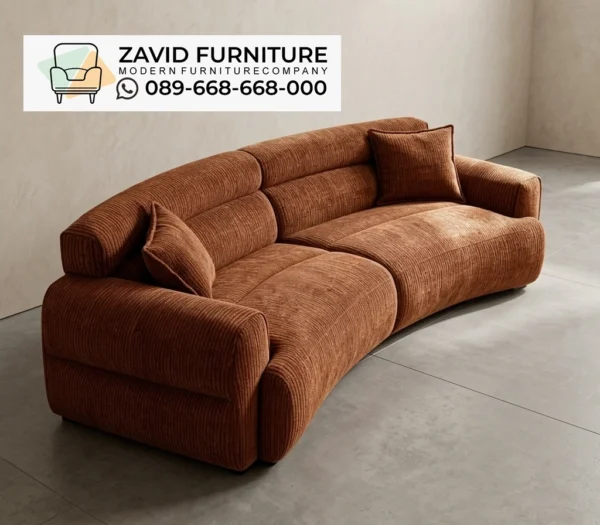 SOFA COKLATT ZAVID Jual Sofa Desain Elegan Puwakarta Bisa COD