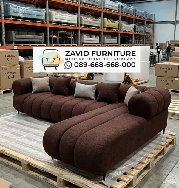 SOFA L ZAVID Sofa L Modern Semarang untuk Ruang Tamu dengan Desain Nyaman